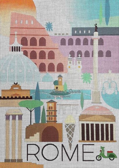 World Travel Poster - Rome