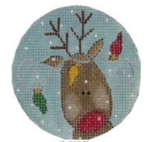 Rudolph w/Snowflakes