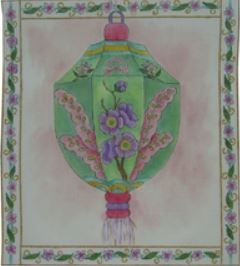 Green Paper Lantern