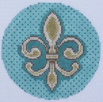 Fleur di Lis Round
