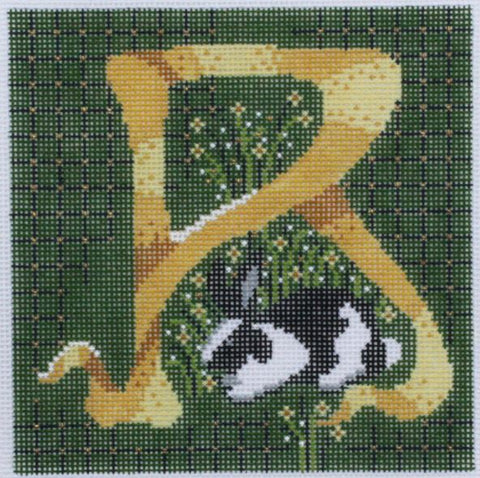 Letter R w/Rabbit