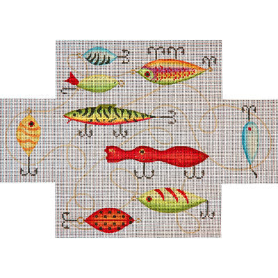 Fishing Lures Brick Cover