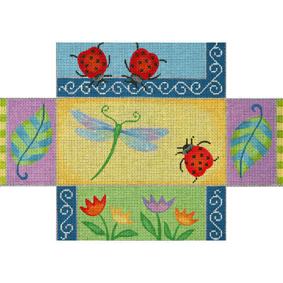 Dragonfly Patchwork Brick Cover