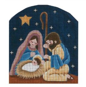 Nativity - Dome Jesus Mary and Joseph 