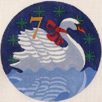 Seven Swans a Swimming