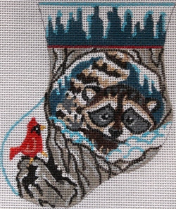 Raccoon Mini Stocking