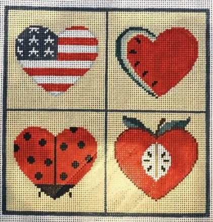 Four Hearts/Watermelon