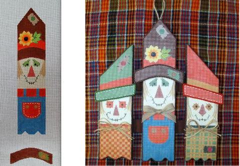 Picket Fence Scarecrow (center)
