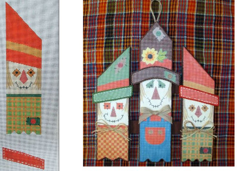 Picket Fence Scarecrow (right)
