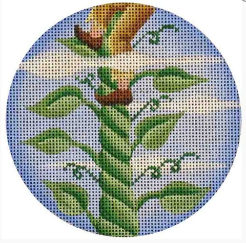 Jack and Bean Stock Ornament