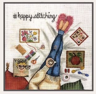 Happy Stitching Jeans