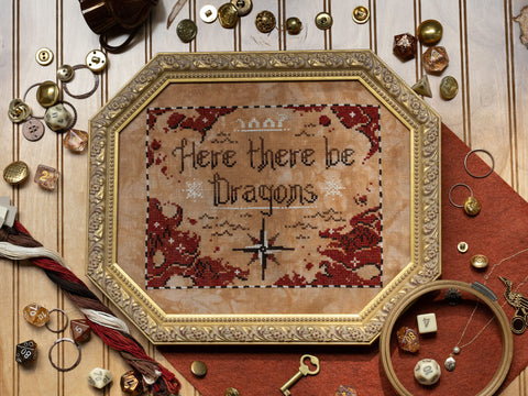 Here There Be Dragons (Sprouting Lupine)