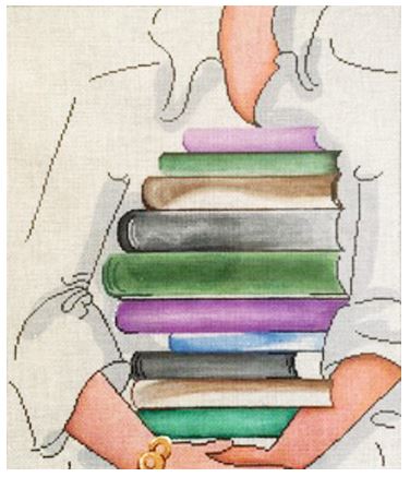 Armload of Books - 13M (Patti Mann)