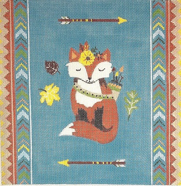 Tribal Fox w/Background