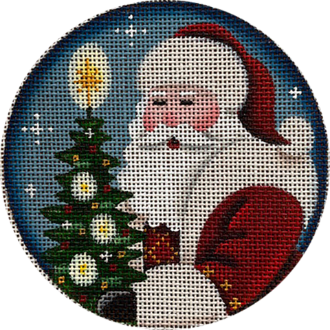 Santa & Tree (Rebecca Wood)