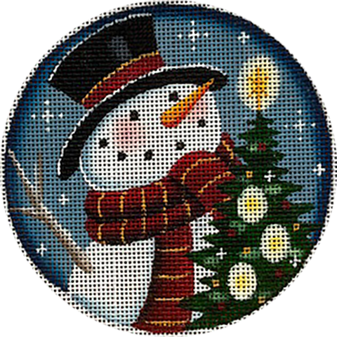 Snowman & Tree (Rebecca Wood)