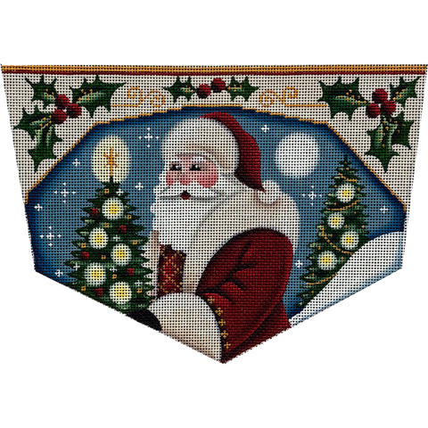 Red Santa Stocking Cuff (Rebecca Wood )