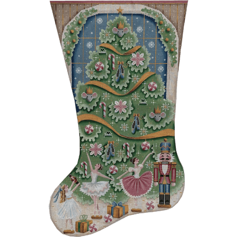 Nutcracker Ballet Stocking (Rebecca Wood )