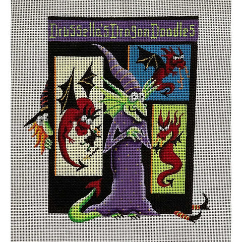 Drussella's Dragon Doodles (Rebecca Wood)
