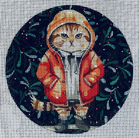 Kitty w/Attitude (Mindys Needlepoint)