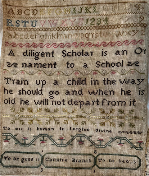 Caroline Branch 1831 (Cross Stitch Antiques)