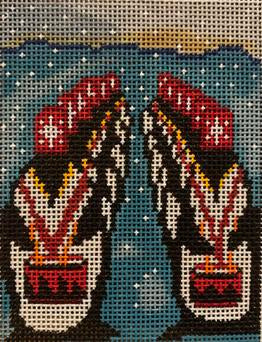 Twelve Drummers Drumming (Kaley Alie Art)