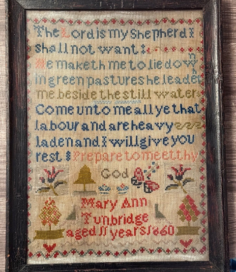 Mary Ann Tunbridge 1860 (SamBrie Stitches Designs)
