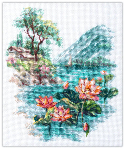 Blooming Lotuses (Magic Needle)