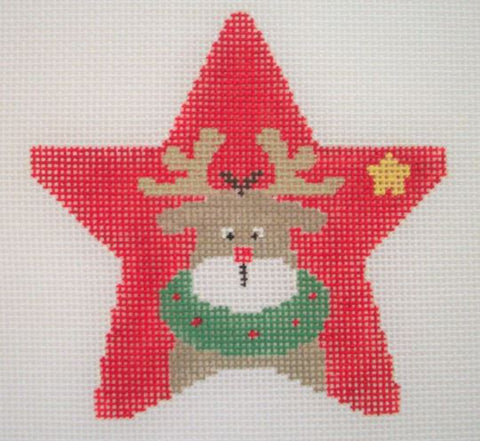 Reindeer in Red Star