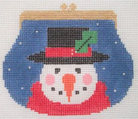 Purse Ornament - Snowman