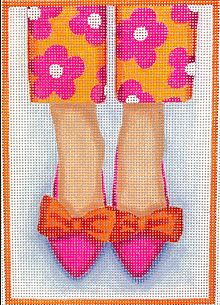 Hereâ€™s Looking at Shoe - Pointy Flats w/Bows