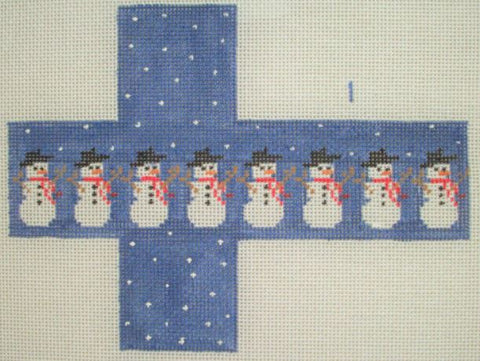 Package Ornament - Snowmen