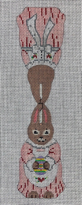 Two Sided - Brown Girl Bunny/Egg (MM Designs)