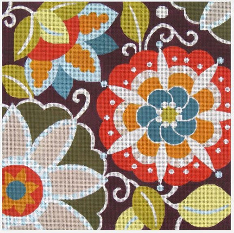 Fall Pinwheel Floral