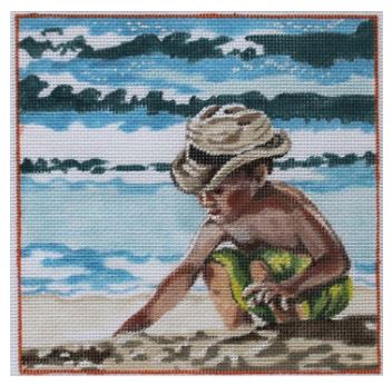 Little Boy at the Beach