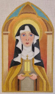 St Clare of Assisi - Patron Saint of Needleworkers