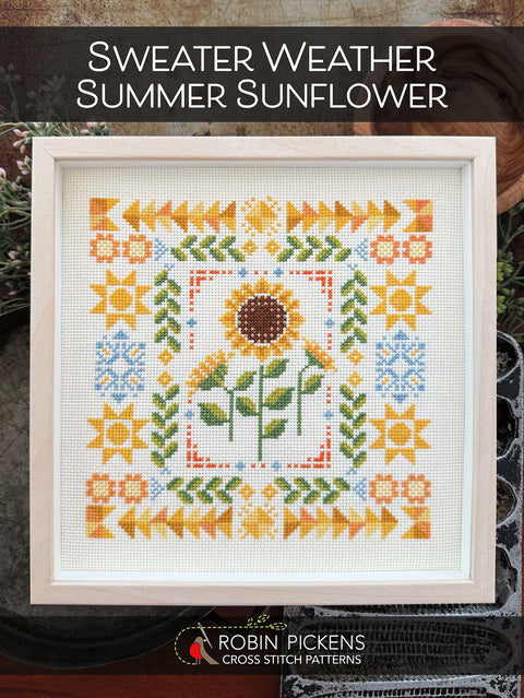 Sweater Weather Summer Sunflower - Nashville Market Exclusive (Robin Pickens)
