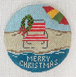 Christmas Beach Chair