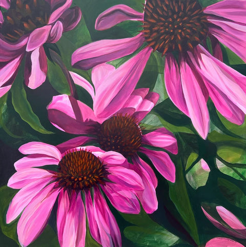 Pink Coneflowers (Madeleine Elizabeth)