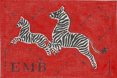 ScalamandrÃ© Leaping Zebras and Arrows