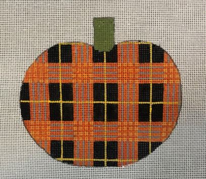 Medium Plaid Pumpkin 