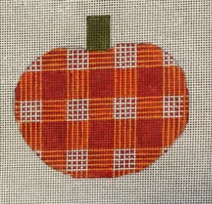 Small Plaid Pumpkin 