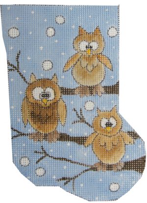 Owls in a Snowstorm