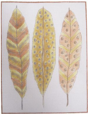 Feather Study - Gold