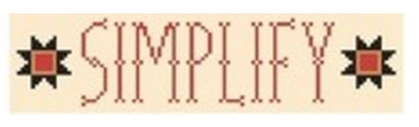Simplify