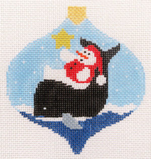 Whale w/SnowmanBauble