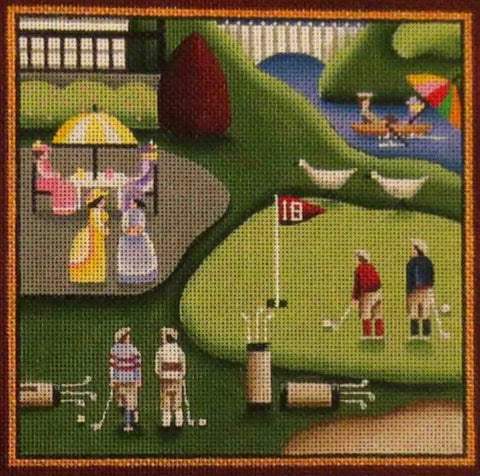 Golfing at the Shore