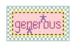 Tiny Inspirations - Generous
