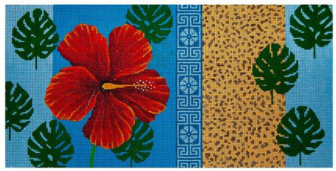 Hibiscus and Cheetah