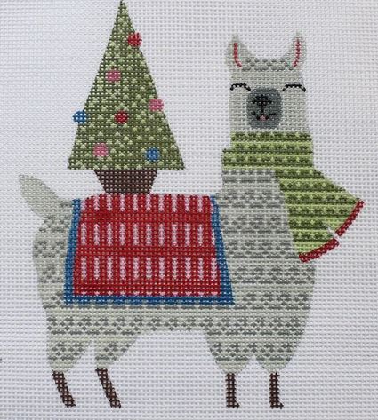 Christmas Tree Llama 